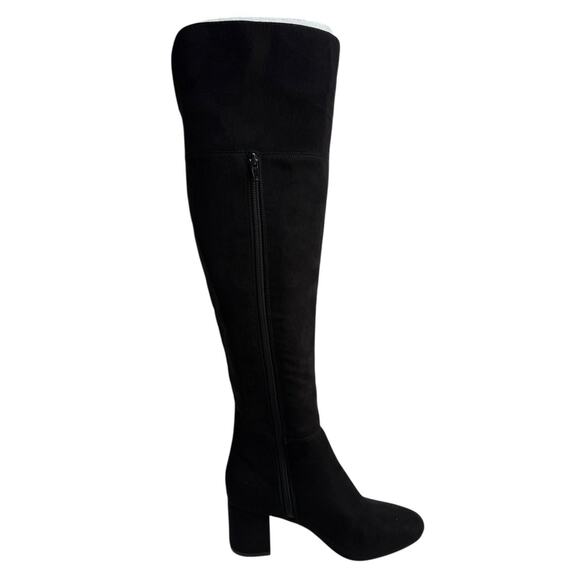 INC International Concepts Women's Size 5 Roann Knee High Boots Black Suede NWB - Picture 5 of 14
